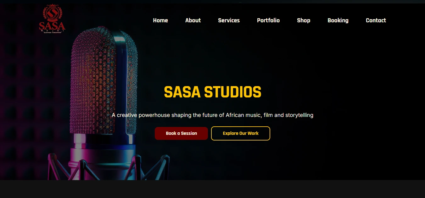 SasaStudio Website